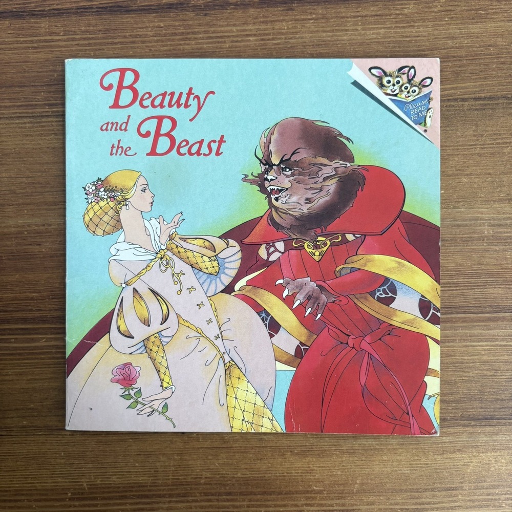 1991 Random House Disney Beauty and the Beast Pictureback Paperback Book